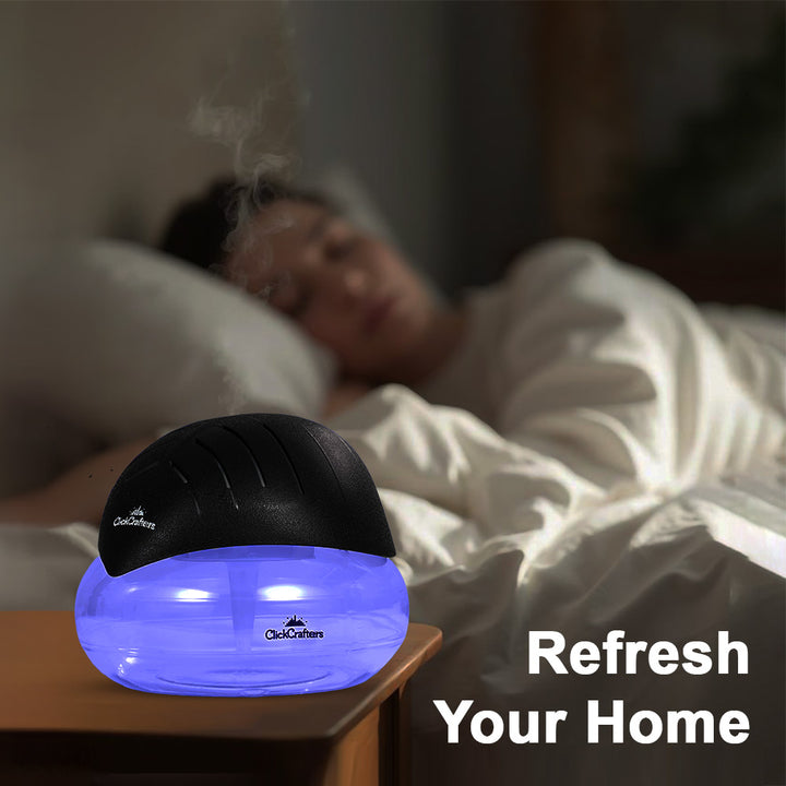 Water Air Purifier with 7-Color LED Light – Freshens, Deodorizes & Aromatizes Air - ClickCrafters